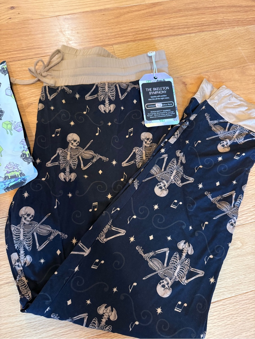 The Skeleton Symphony Halloween Lounge Pants